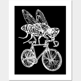 SEEMBO Fly Cycling Bicycle Bicycling Biking Riding Fun Bike Posters and Art